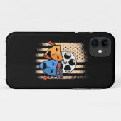 Vlag theater Actor America Case-Mate iPhone Case (Achterkant (horizontaal))