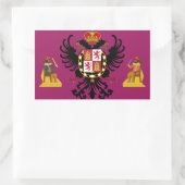 Vlag Toledo (Spanje) Rechthoekige Sticker (Tas)