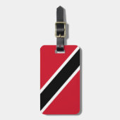Vlag Trinidad en Tobago Bagagelabel (Voorkant verticaal)
