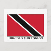 Vlag Trinidad en Tobago Briefkaart (Voorkant)