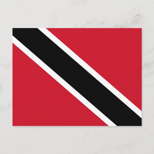 Vlag Trinidad en Tobago Briefkaart (Voorkant)