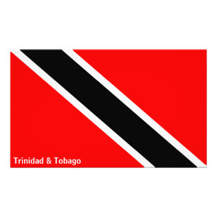 Vlag Trinidad en Tobago Foto Afdruk