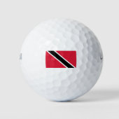 Vlag Trinidad en Tobago Golfballen (Voorkant)