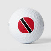 Vlag Trinidad en Tobago Golfballen (Voorkant)
