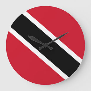 Vlag Trinidad en Tobago Grote Klok