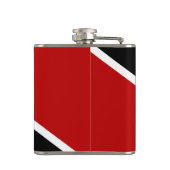 Vlag Trinidad en Tobago Heupfles (Achterkant)