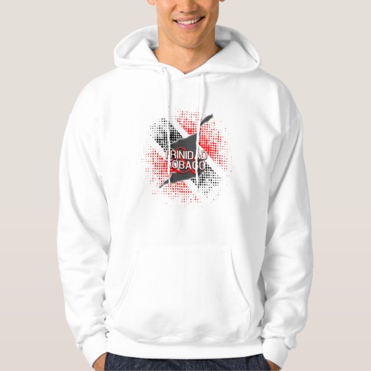 Vlag Trinidad en Tobago Hoodie (Voorkant)