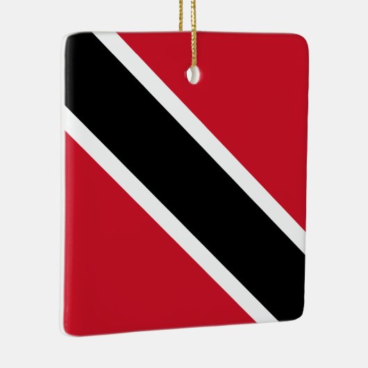 Vlag Trinidad en Tobago Keramisch Ornament (Rechts)