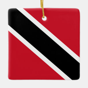 Vlag Trinidad en Tobago Keramisch Ornament