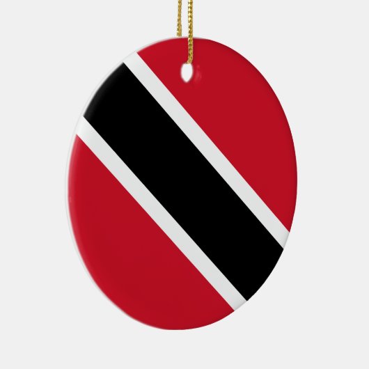 Vlag Trinidad en Tobago Keramisch Ornament (Rechts)