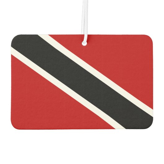 Vlag Trinidad en Tobago Luchtverfrisser (Achterkant)