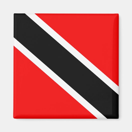 Vlag Trinidad en Tobago Magneet (Voorkant)