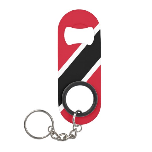 Vlag Trinidad en Tobago Mini Flessenopener (Voorkant)