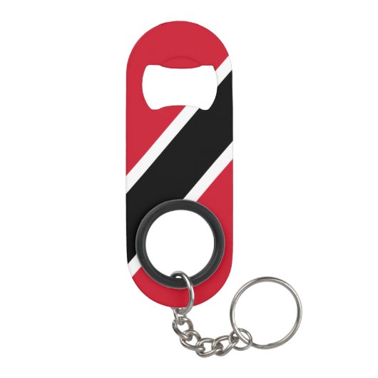Vlag Trinidad en Tobago Mini Flessenopener (Achterkant)