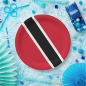 Vlag Trinidad en Tobago Papieren Bordje (Feest)