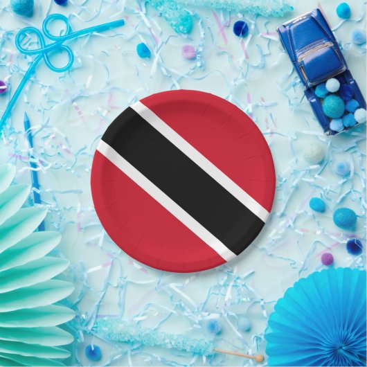 Vlag Trinidad en Tobago Papieren Bordje (Feest)