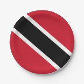 Vlag Trinidad en Tobago Papieren Bordje (Voorkant)