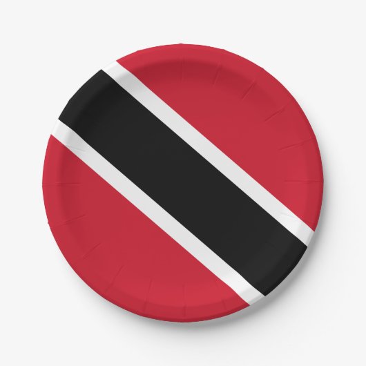 Vlag Trinidad en Tobago Papieren Bordje (Voorkant)