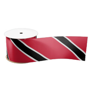 Vlag Trinidad en Tobago Satijnen Lint