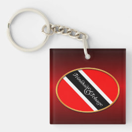 Vlag Trinidad en Tobago Sleutelhanger