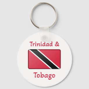 Vlag Trinidad en Tobago Sleutelhanger