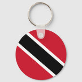 vlag trinidad en tobago sleutelhanger (Voorkant)