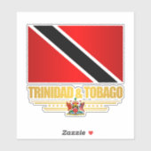 Vlag Trinidad en Tobago Sticker (Vel)
