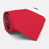 Vlag Trinidad en Tobago Stropdas (Opgerold)