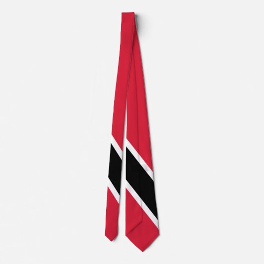 Vlag Trinidad en Tobago Stropdas (Achterkant)