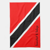 Vlag Trinidad en Tobago Theedoek (Verticaal)
