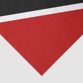 Vlag Trinidad en Tobago Tissuepapier (Detail)