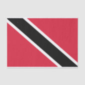 Vlag Trinidad en Tobago Tissuepapier (Voorkant)