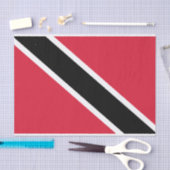 Vlag Trinidad en Tobago Tissuepapier (Craft)