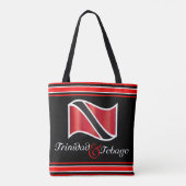 Vlag Trinidad en Tobago Tote Bag (Achterkant)
