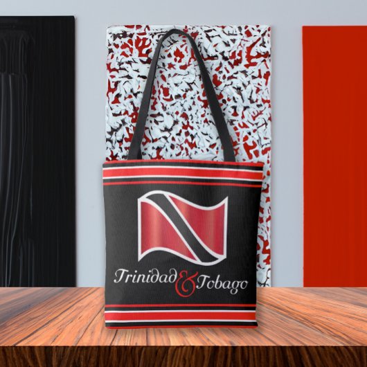 Vlag Trinidad en Tobago Tote Bag