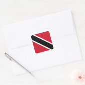 Vlag Trinidad en Tobago Vierkante Sticker (Envelop)