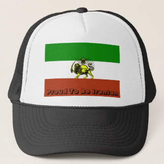 Vlag, trots om Iraans te zijn Trucker Pet