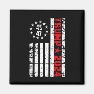 Vlag Trump 2024 - 45 47 Trump Betsy Ross Vlag Magneet