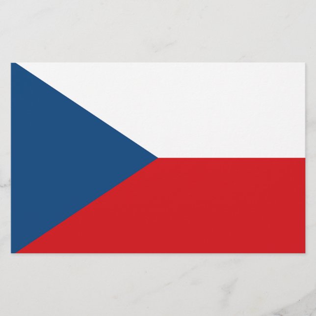 vlag Tsjechië (Voorkant)
