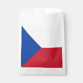 vlag Tsjechië Bedankzakje (Voorkant)