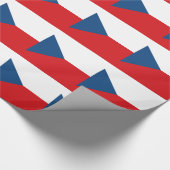 vlag Tsjechië Cadeaupapier (Hoek)