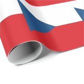vlag Tsjechië Cadeaupapier (Rol Hoek)