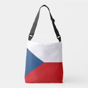 vlag Tsjechië Crossbody Tas