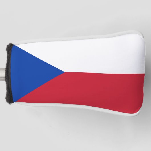 vlag Tsjechië Golfheadcover (Voorkant)