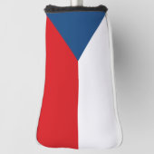 vlag Tsjechië Golfheadcover (Draai 90)