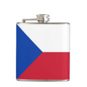 vlag Tsjechië Heupfles (Voorkant)