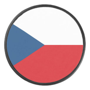vlag Tsjechië Hockey Puck
