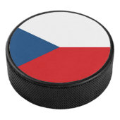vlag Tsjechië Hockey Puck (3/4)