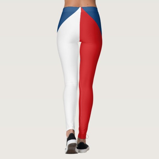 vlag Tsjechië Leggings (Achterkant)