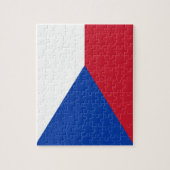 vlag Tsjechië Legpuzzel (Verticaal)